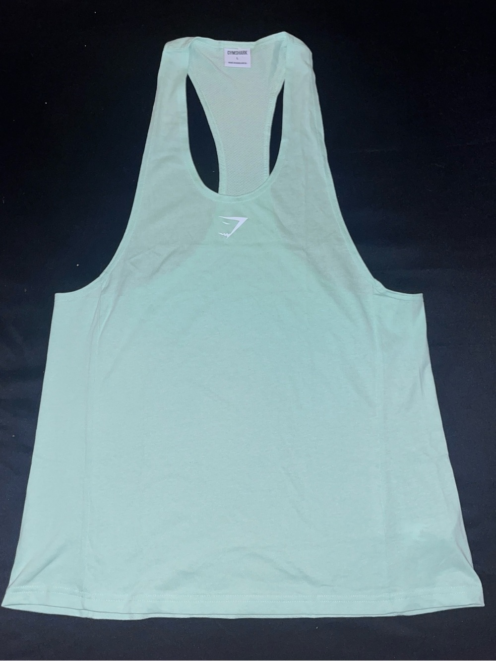 Gymshark Mint Green Racerback Training Tank Size Large